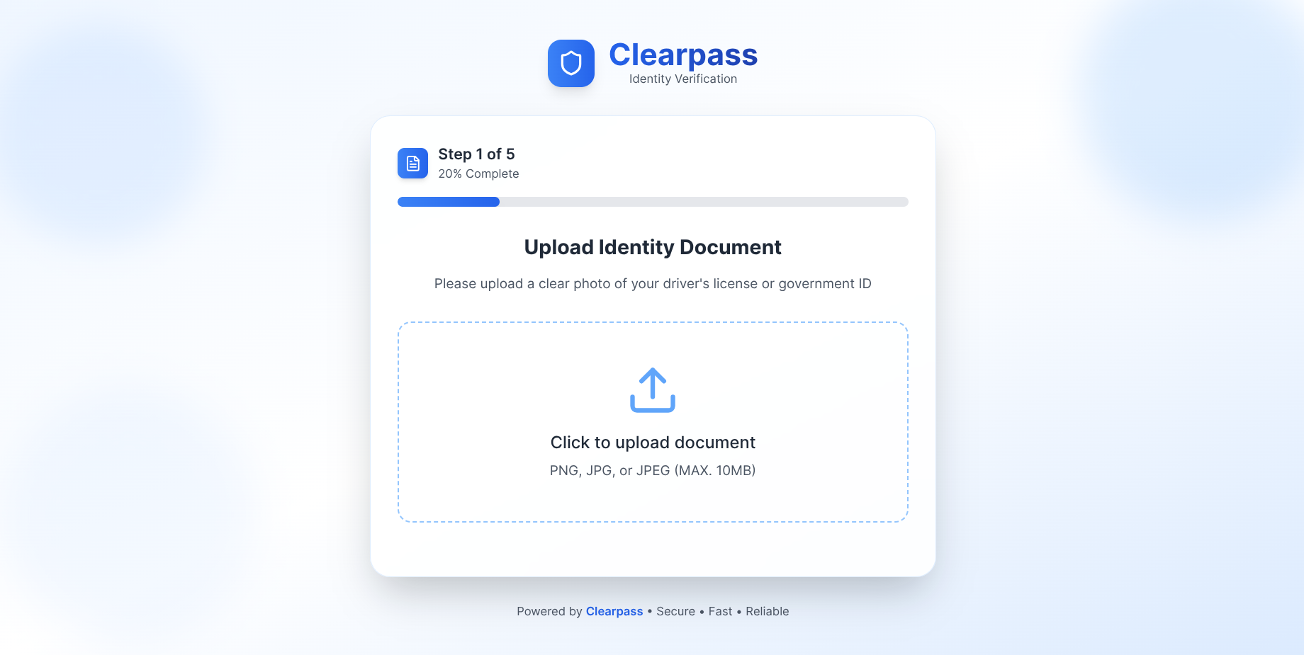 ClearPass Interface